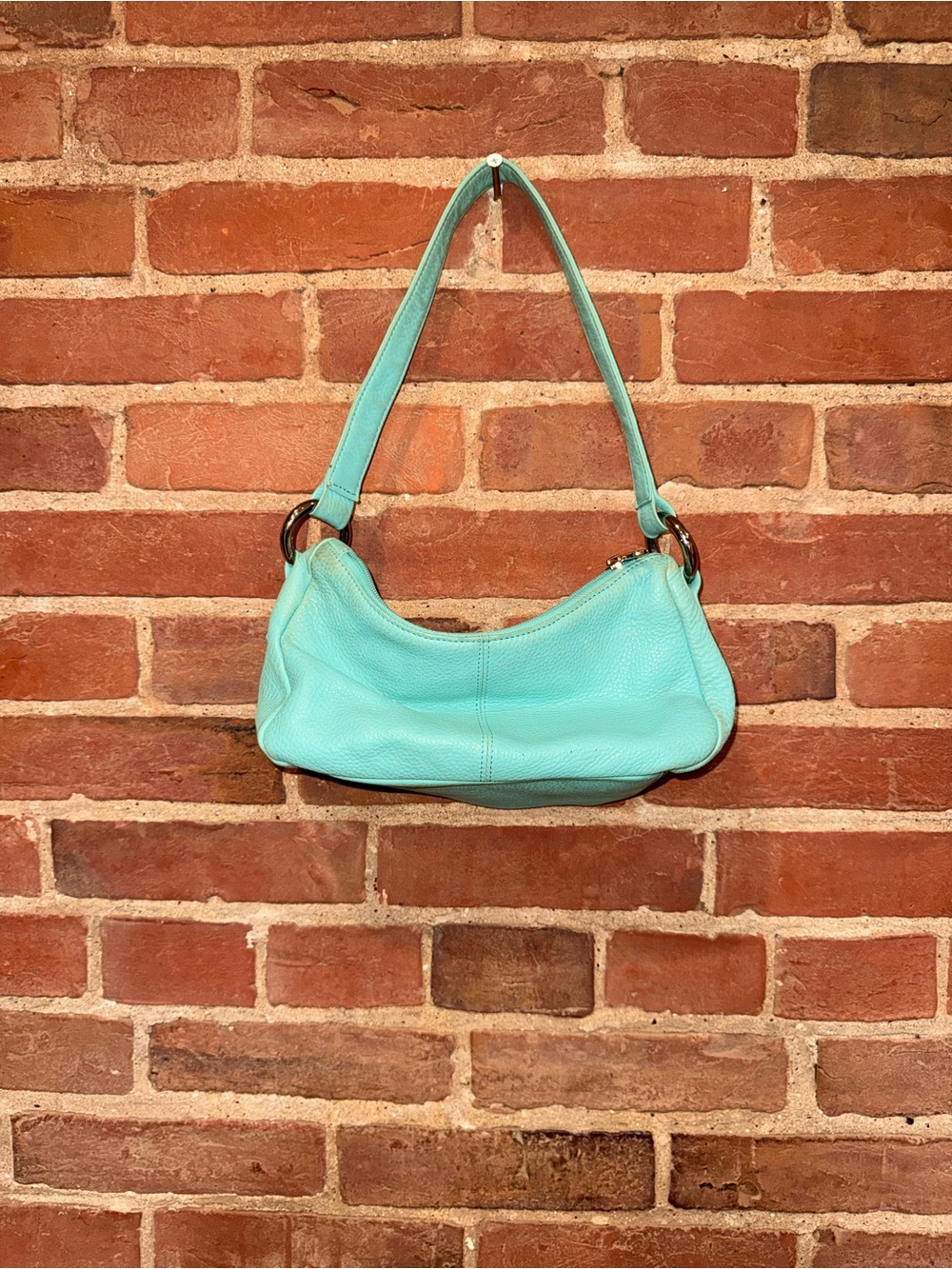 Wilsons Leather Turquoise Shoulder Bag